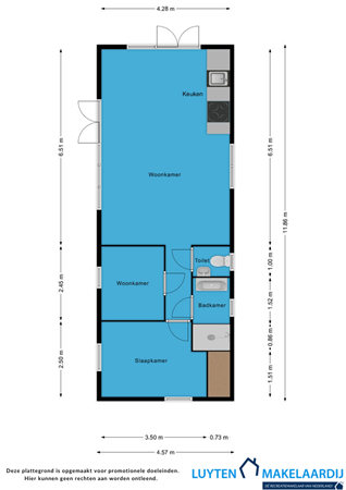 Van Haestrechtstraat 24-538, 5171 RC Kaatsheuvel - Plattegrond EPKH 538 2D.png