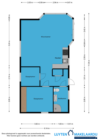 Immenweg 15-213, 6741 KP Lunteren - Plattegrond LDS 213 2D.png