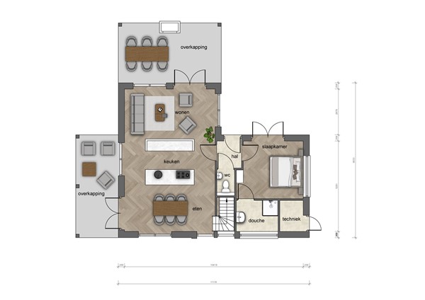 Voorstondensestraat 7A, 6964 CC Hall - Model-B-85m2-trad-1.jpg