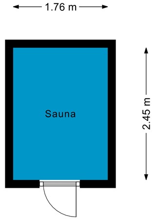 Barteweg 15-74, 6718 TH Ede - Sauna - 2D.jpg