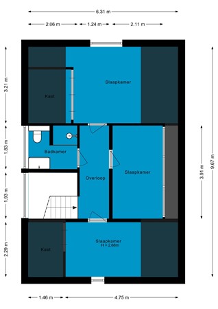 Immenweg 15-518, 6741 KP Lunteren - Eerste verdieping - 2D.jpg