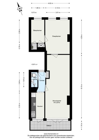 Vredehofweg 16B01, 3062 EN Rotterdam - Vredehofweg 16B01 verdieping 1.jpg