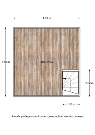 Albert Cuypstraat 214-4, 1073 BM Amsterdam - Albert Cuypstraat 214-4 - Dakterras - 2D.jpg