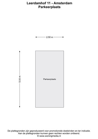 Leerdamhof 11, 1108 BA Amsterdam - Leerdamhof 11 - Amsterdam - Parkeerplaats - 2D.jpg