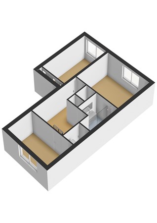 Leuvenstraat 136, 1066 HD Amsterdam - Leuvenstraat 136 - 3e verdieping - 3D.jpg