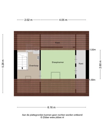 Floorplan - Waldeck-Pyrmontplein 10b, 9722 GP Groningen