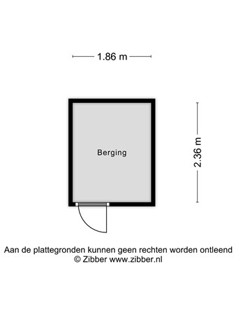 Floorplan - Billitonstraat 46A, 9715 EV Groningen