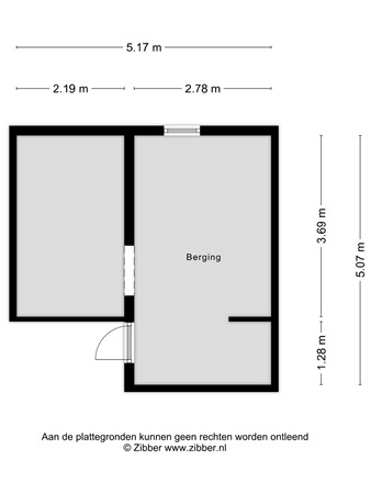 Floorplan - Hora Siccamasingel 101, 9721 HC Groningen