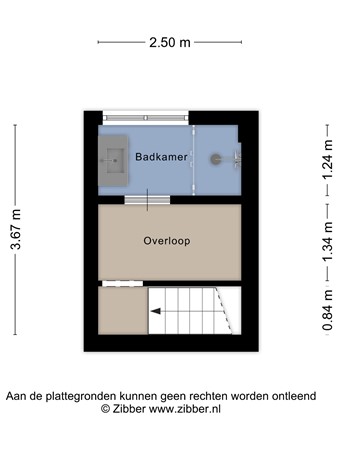 Floorplan - Oppenheimstraat 6, 9714 EP Groningen