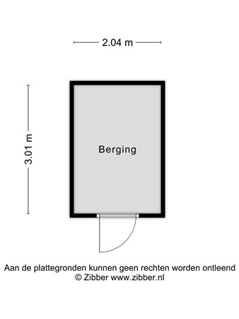 Floorplan - Oppenheimstraat 6, 9714 EP Groningen