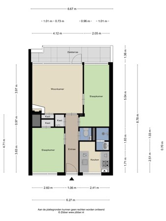 Floorplan - Gorechtkade 1-29, 9713 BA Groningen