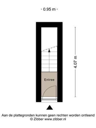Floorplan - A.P. Fokkerstraat 44A, 9713 JN Groningen