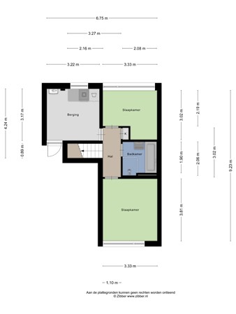 Floorplan - Multatulistraat 41, 9721 NE Groningen