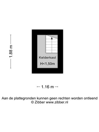Floorplan - Burg. G. Van Barneveldstraat 12, 9744 CJ Groningen