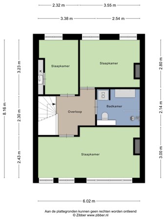 Floorplan - Ernst Casimirlaan 9A, 9717 AT Groningen