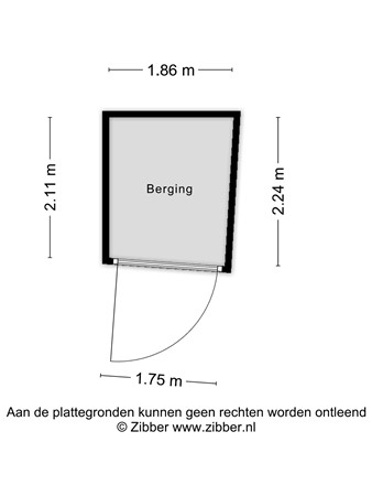 Floorplan - Ernst Casimirlaan 9A, 9717 AT Groningen
