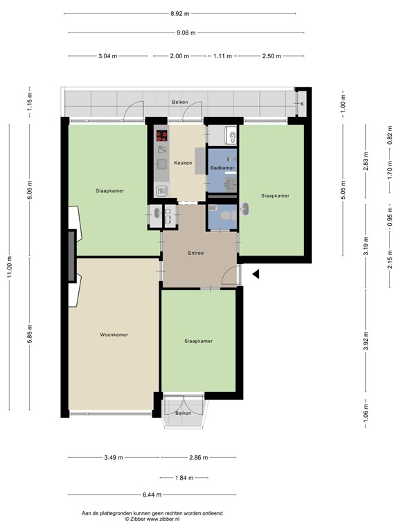 mediumsize floorplan