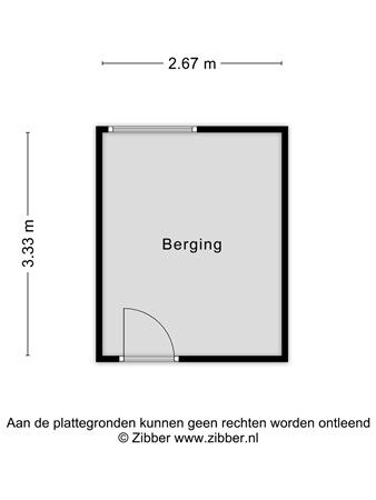 Floorplan - Adriaan van Ostadestraat 65, 9718 RS Groningen