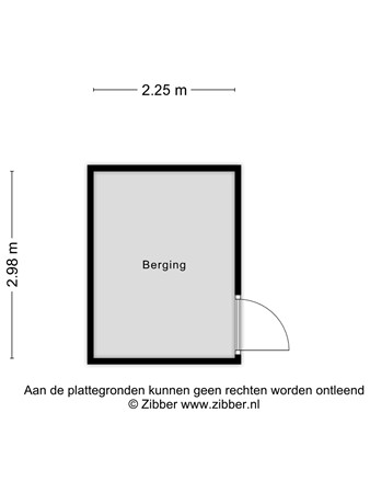Floorplan - Josine Reulingstraat 44, 9746 AN Groningen