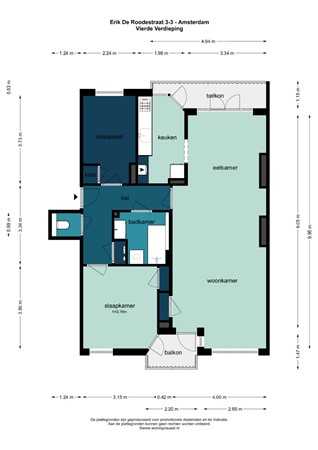 Erik de Roodestraat 3-3, 1056 AJ Amsterdam - 
