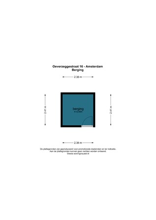 Oeverzeggestraat 16, 1087 BV Amsterdam - 