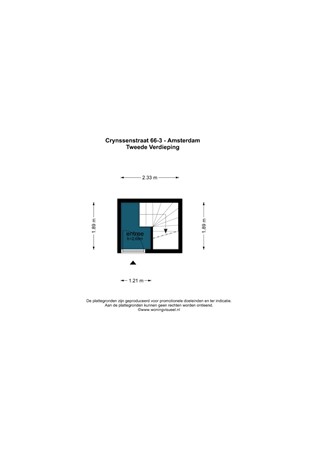 Crynssenstraat 66-3, 1058 XZ Amsterdam - 