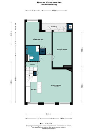 Rijnstraat 80-3, 1079 HK Amsterdam - WV_4864_DV.jpg
