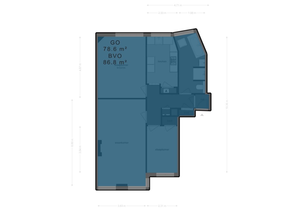 mediumsize floorplan