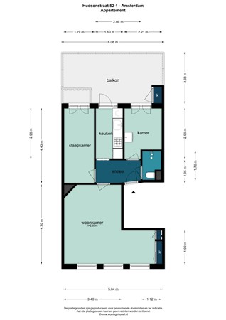 Hudsonstraat 52-1, 1057 SN Amsterdam - 