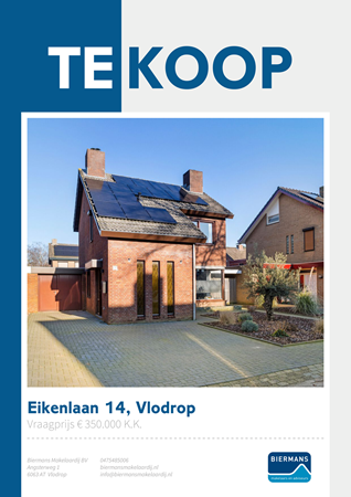 Brochure preview - Eikenlaan 14, 6063 BL VLODROP (1)