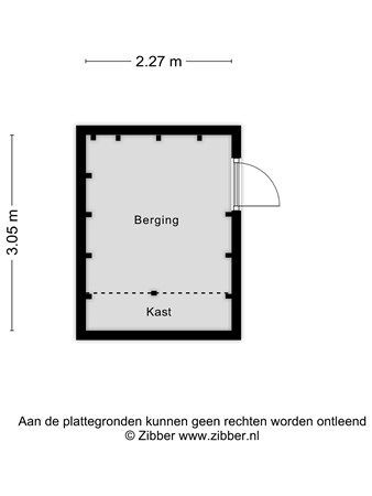 Floorplan - Kloosterveld 69, 6081 JG Haelen