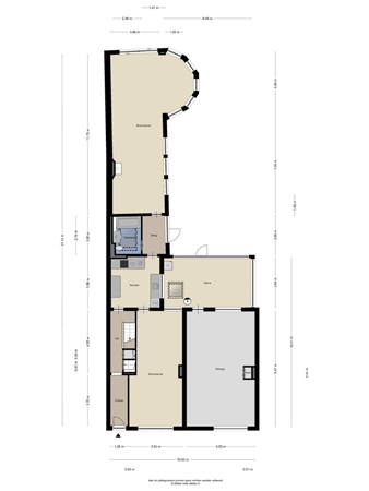 Floorplan - Stationsweg 97, 6075 CB Herkenbosch