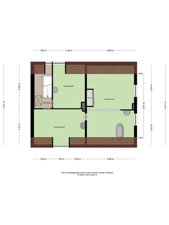 Floorplan - Stationsweg 97, 6075 CB Herkenbosch