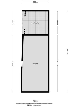 Floorplan - Stationsweg 97, 6075 CB Herkenbosch