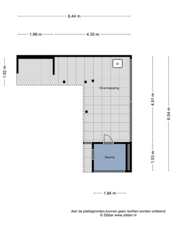 Floorplan - Stationsweg 97, 6075 CB Herkenbosch