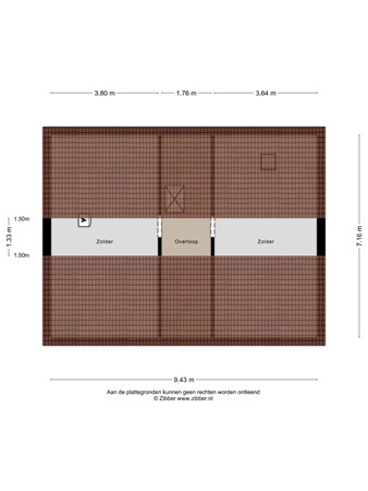 Floorplan - Bergerweg 6a, 6063 BR Vlodrop