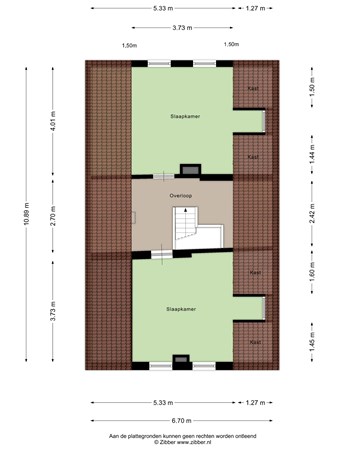 Floorplan - Borgsweg 10, 6061 AM Posterholt