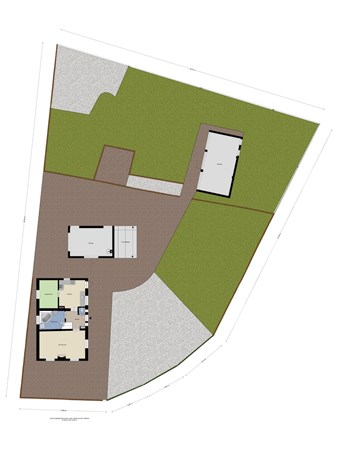 Floorplan - Borgsweg 10, 6061 AM Posterholt