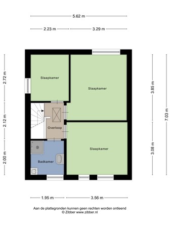 Floorplan - Dorpstraat 78A, 6102 TX Echt