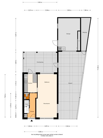 Floorplan - St.Martinusweg 45, 6063 BT Vlodrop
