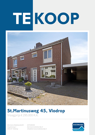 Brochure preview - St.Martinusweg 45, 6063 BT VLODROP (1)