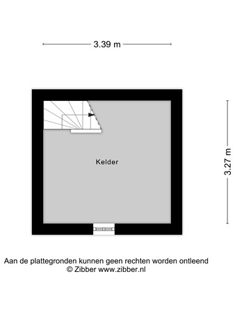 Floorplan - Dorpstraat 77A, 6102 TS Echt
