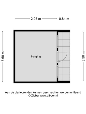 Floorplan - Dorpstraat 77A, 6102 TS Echt