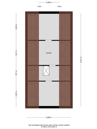 Floorplan - Burgemeester Geradtsstraat 5, 6061 GM Posterholt