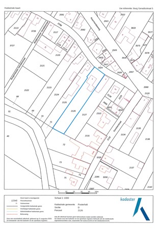 Floorplan - Burgemeester Geradtsstraat 5, 6061 GM Posterholt