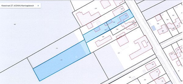 Floorplan - Koestraat 27, 6104 AJ Koningsbosch