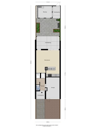Floorplan - Esdoornlaan 4, 6063 BE Vlodrop