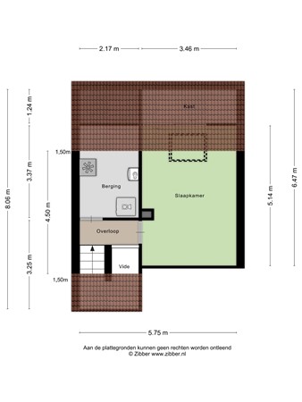 Floorplan - Esdoornlaan 4, 6063 BE Vlodrop
