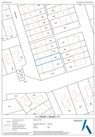 Floorplan - Esdoornlaan 4, 6063 BE Vlodrop