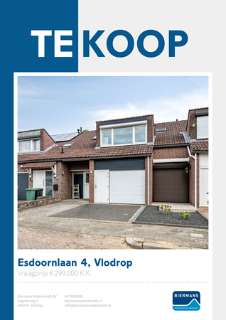 Brochure preview - Esdoornlaan 4, 6063 BE VLODROP (1)